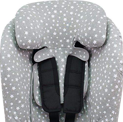 JYOKO Kids Fotelik samochodowy Kompatybilny z Axkid Minikid, Kidzone, Duofix (White Star)