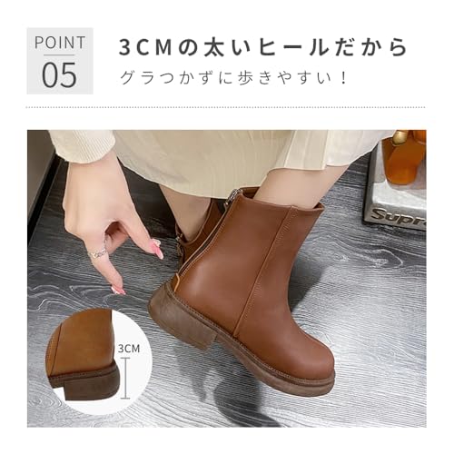 PAFHL ブーツ レディース ショートブーツ の商品画像 6