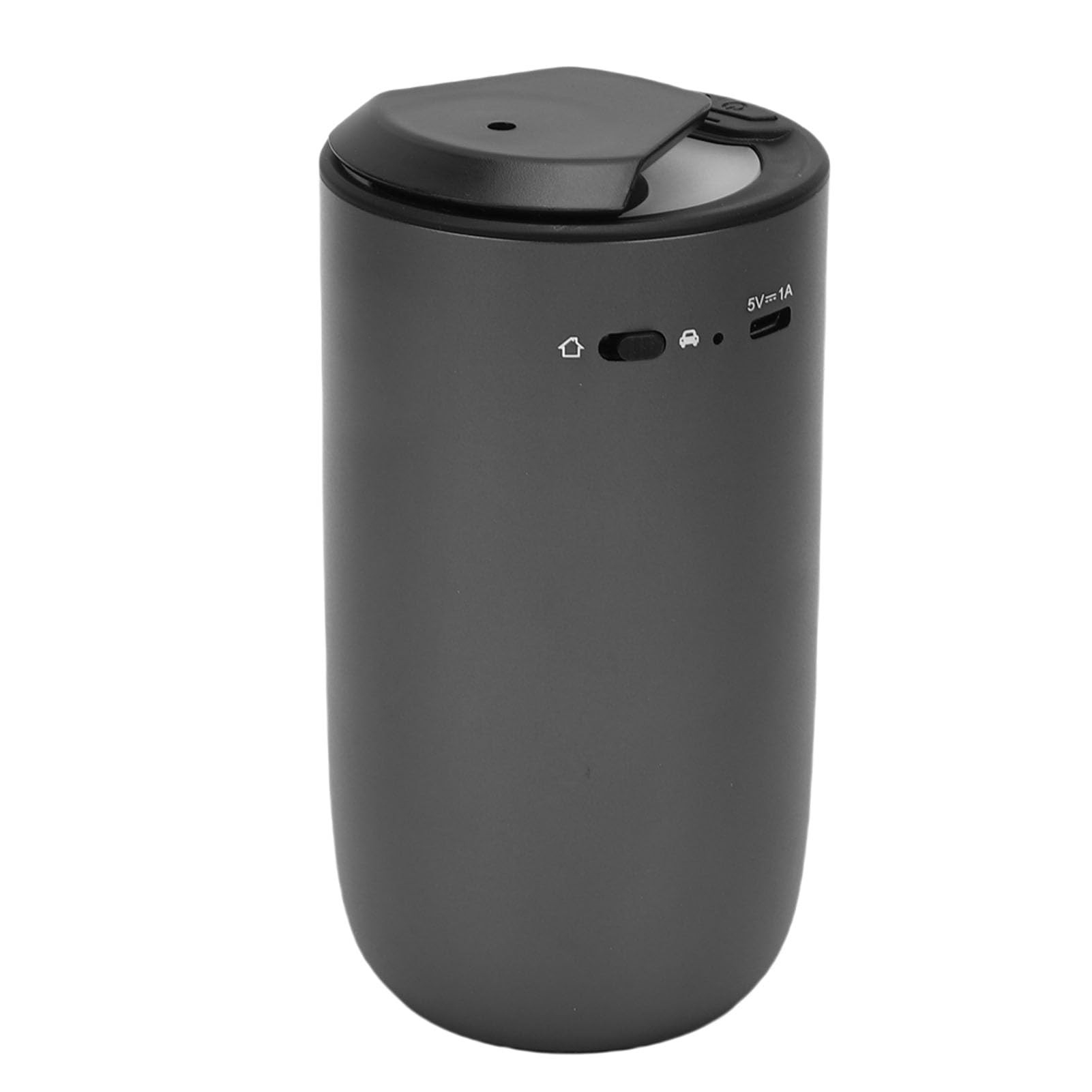 Generic Difusor de Aceites Esenciales, Difusor de Aromaterapia Portátil sin Agua, Mini de con Funcionamiento Ultra Silencioso, Ideal para la Oficina del Dormitorio del Coche (Ti Negro)
