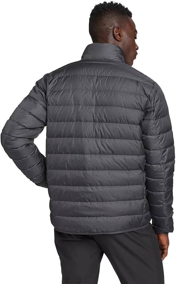 Eddie Bauer Men's Cirruslite Down Jacket, Dk Smoke Htr Recycled