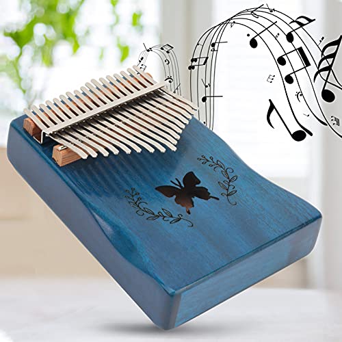 Piano à Pouce Kalimba 17 Touches, Cadeaux de piano à doigt en bois d’acajou avec Sac de rangement Cadeau d’anniversaire… - Les Beatles, Paul McCartney, John Lennon, RIngo Starr, George Harrison Piano à Pouce Kalimba 17 Touches, Cadeaux de piano à doigt en bois d'acajou avec Sac de rangement Cadeau d'anniversaire… – Image 4