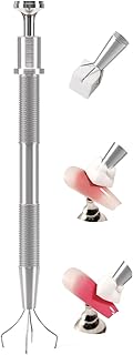 100pcs Sponges with Grabber and Nail Art Brushes, Nail Tools Set for Ombre Gradient Nail Gel Painting Gel Kit Multifunctional Nail Brushes for Nail Design (Grabbing Pen)