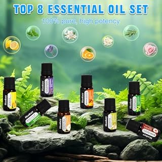 PQETBV Diffusore di Oli Essenziali 500ml Umidificatore ad Ultrasuoni 2 Timer e 14 Colori LED Oli Essenziali Aromaterapia Diffusori per Casa