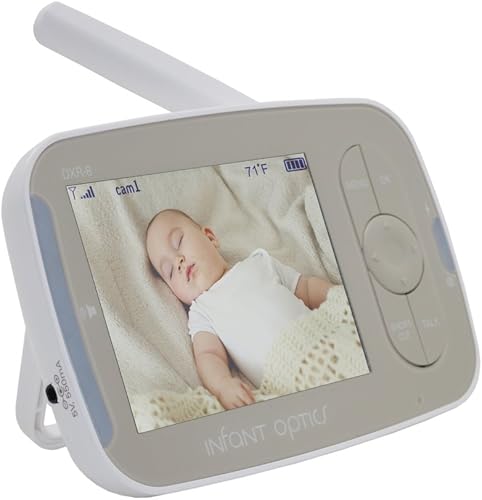 Infant Optics Unidad de monitor independiente DXR-8, requiere batería separada (batería no incluida), no compatible con DXR-8 PRO