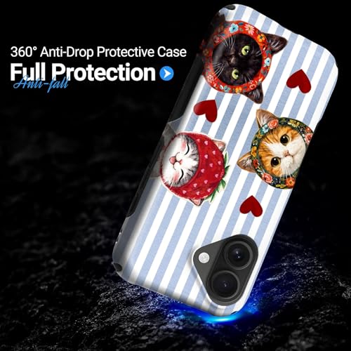 Coque iPhone 16 Plus robuste double couche pour éviter les rayures et protéger l'écran - 6