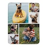 Let's Make Memories Photo Blanket Customized Picture - Personalized Blanket for Adults - for Kids - for Him - for Father's Day - Portrait - 30'x40' - 6 Photos