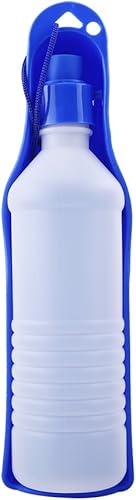 Miniatura 6 de MANMAOHE Botellas de agua portátiles para mascotas de 16.9 fl oz, botella de agua de viaje para perros, dispensador de agua para cachorros, perros
