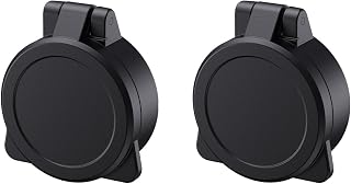 Red Dot Lens Cover Flip Up Red Dot Caps Compatible with Romeo5 (Not fit Gen 2) HS403B and 28mm Diameter Eyepiece/Objective Lips Red Dot Sights