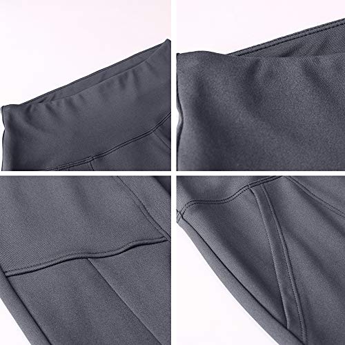 Leggings para ioga esportiva feminina, Andoer Leggings de ioga esportiva feminina para alongamento d
