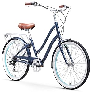 sixthreezero EVRYjourney Women’s Steel Beach Cruiser Bike,