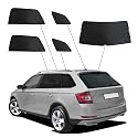 SunClip Sicht- & Sonnenschutz kompatibel mit Skoda Fabia III (NJ5) Kombi 2014-2022