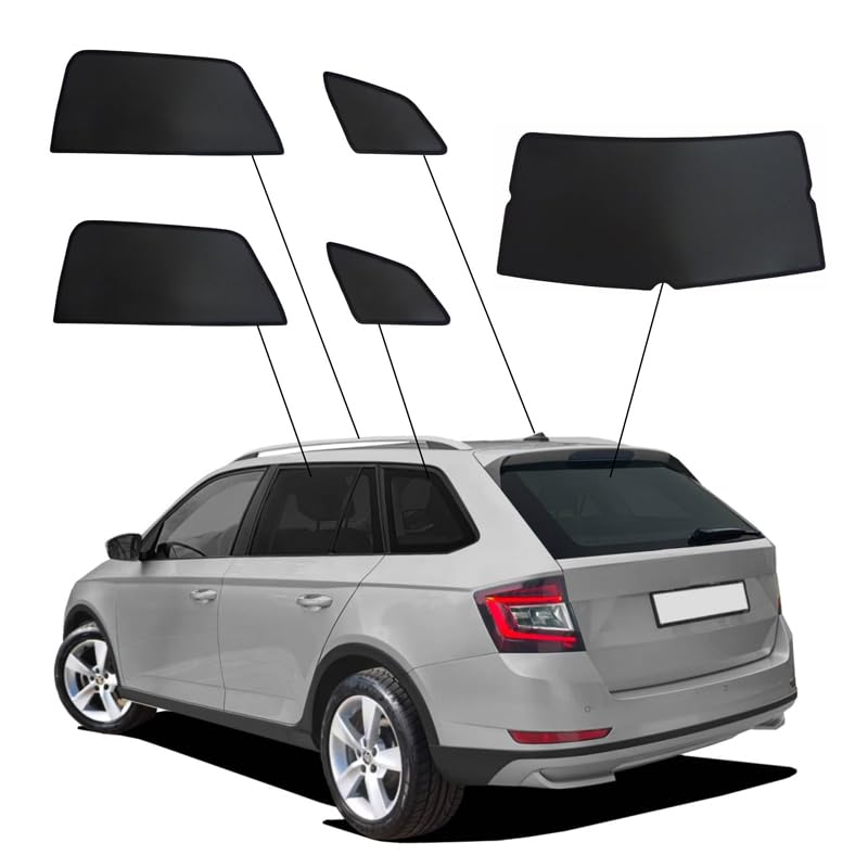 Protection visuelle Skoda Fabia III Kombi 2014-2022 noir