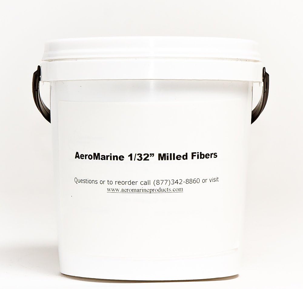 Milled Fibers, 1/32" 0.5 gallons