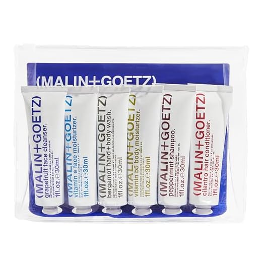 Can you bring shampoo in carry on luggage Malin + Goetz Essential Starter Kit