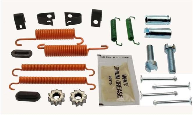 compatible with Drum Brake Hardware Kit Compatible with Kia Sportage 1995 1996 1997 1998 1999 Rear 1 x