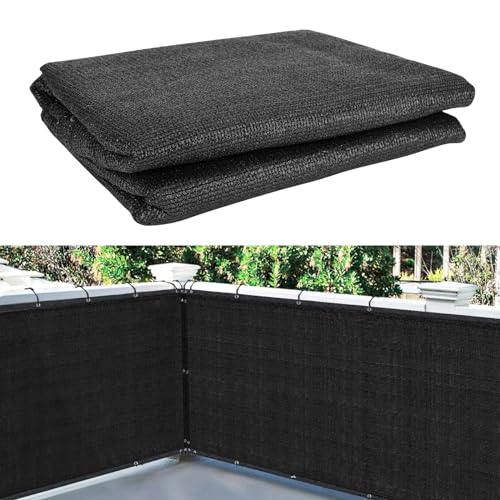 Brise-vue pour balcon résistant aux intempéries protection de l'intimité