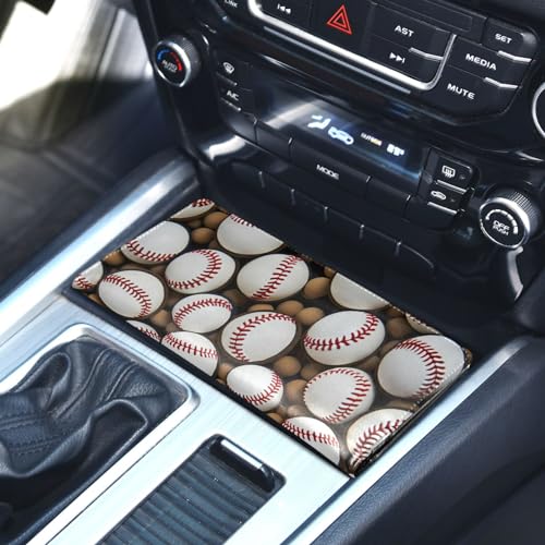 Organizador de auto con patrón beisbol miniatura 5