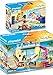 Playmobil® Family Fun Lot de 2 Articles 70435 70440 Bungalow avec Piscine + Club Enfants