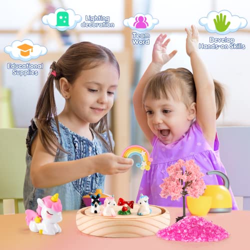 Dislocati DIY Kinder Nachtlicht Meerjungfrau/Einhorn Spielzeug Weihnachts Geschenke für Kinder - Ideale Kunst… – Bild 6