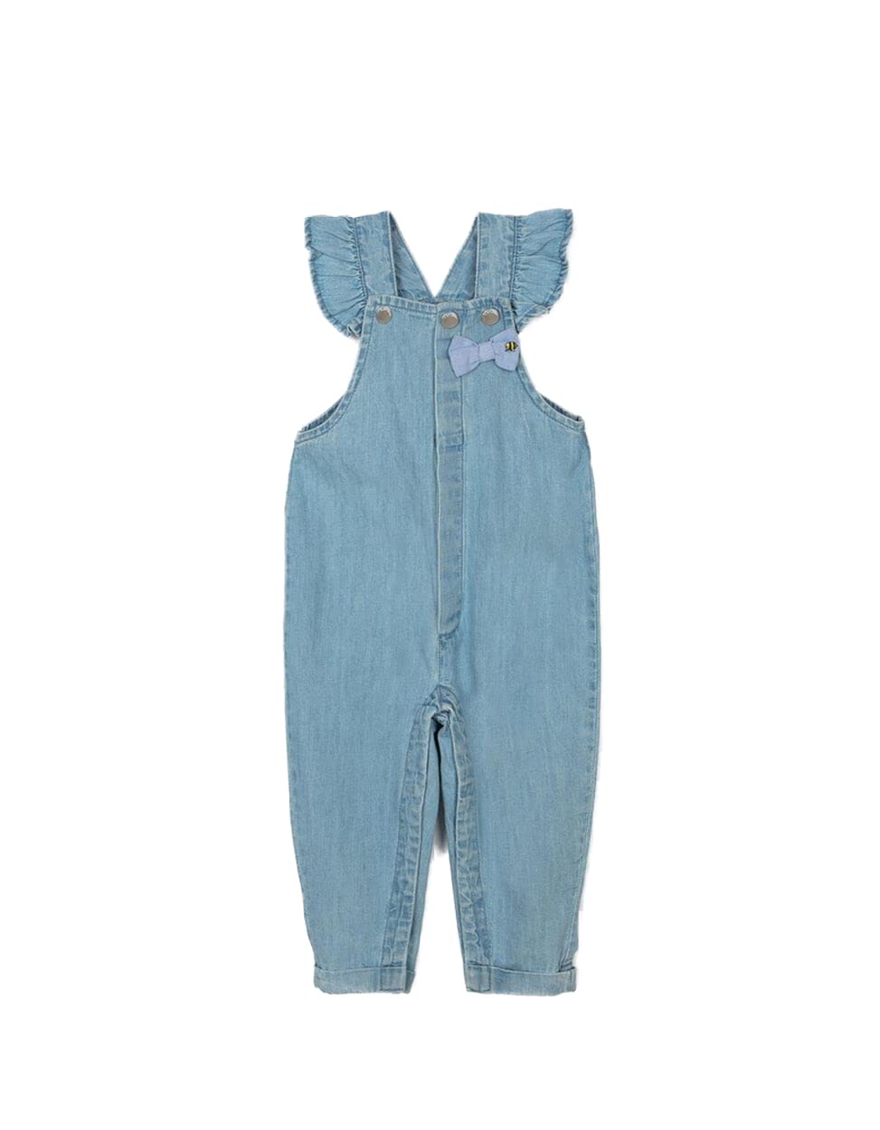 ZIPPY Newborn Girl Denim Overall