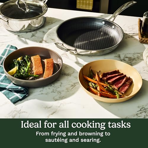 Cuisinart Saute Pan, PurelySear Hybrid, Stainless Steel, 3.5 Qt - image 3