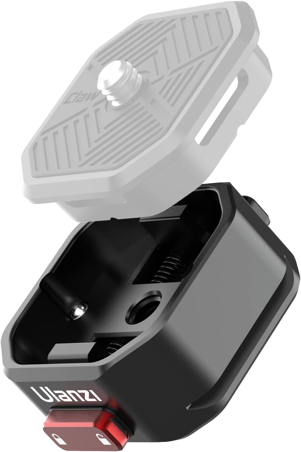ULANZI Claw Quick Release Base Mount Upgraded Version Tripod QR Camera Mount Adapter Suitable for Tripod, Stabilizer, Gimbal, Monopod, Slider