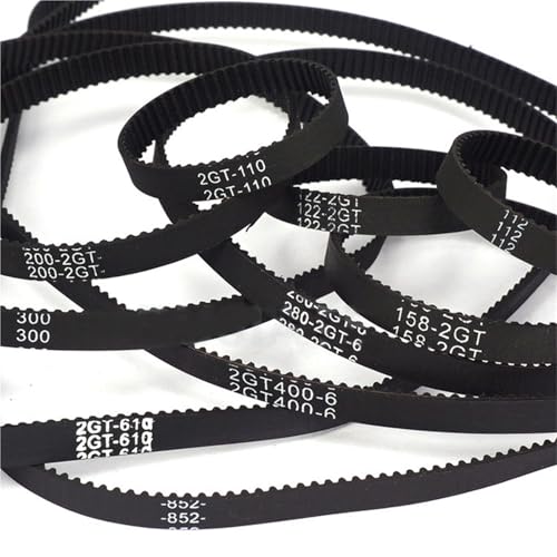 GT2 ���[�v�^�C�~���O�x���g �S�� 2GT 6mm 110 112 122 158 200 280 300 400 610 852 1220mm �����x���g ���i 5��(Perimeter158)