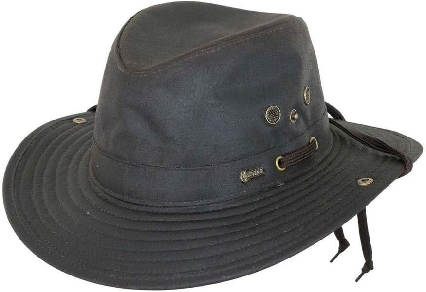 Women's 1497 River Guide UPF 50 Waterproof Breathable Outdoor Cotton Oilskin Hat