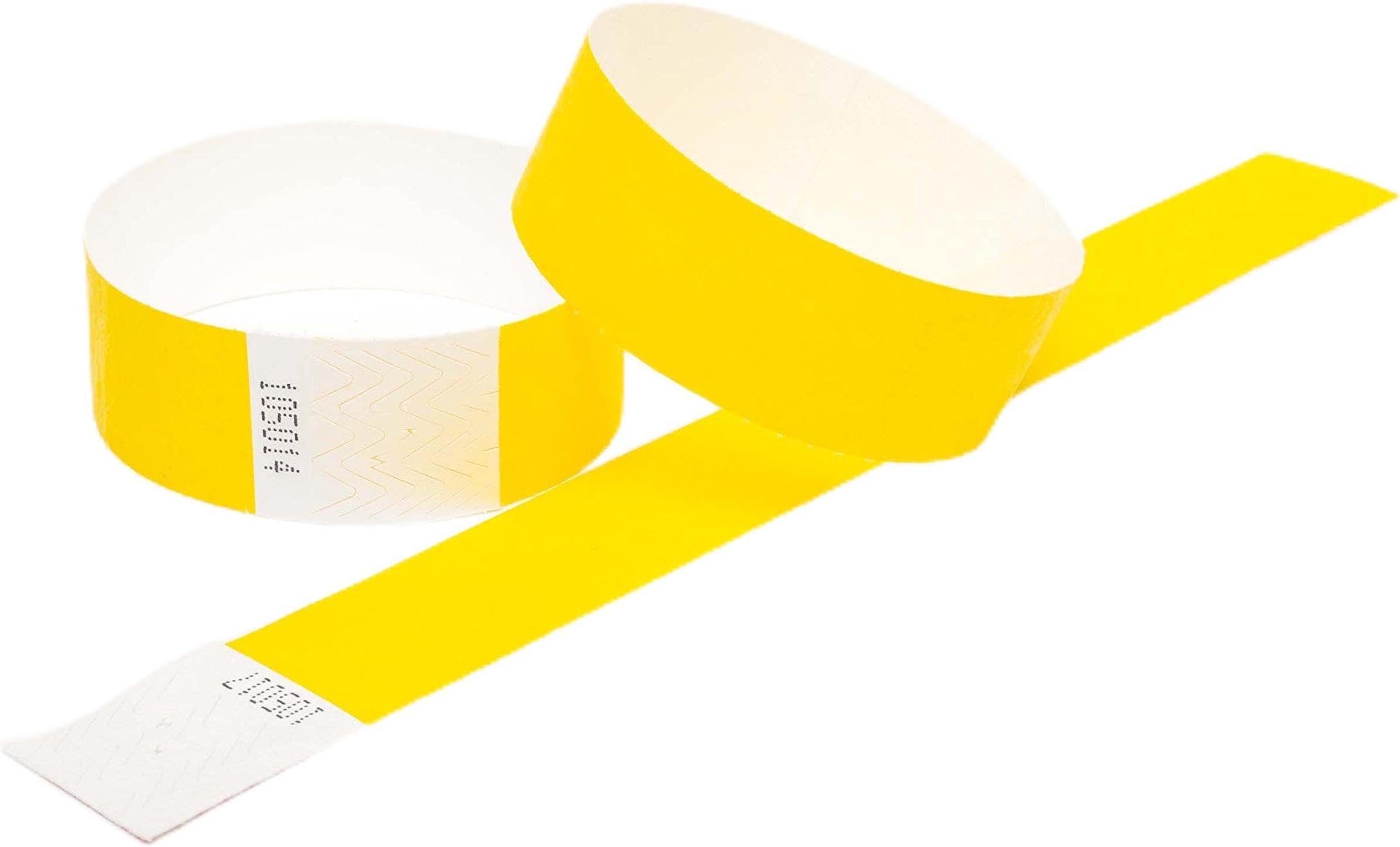 100 x Tyvek Wristbands Waterproof, Tear-Resistant Event Wristbands for parties, events, festivals, crowd management