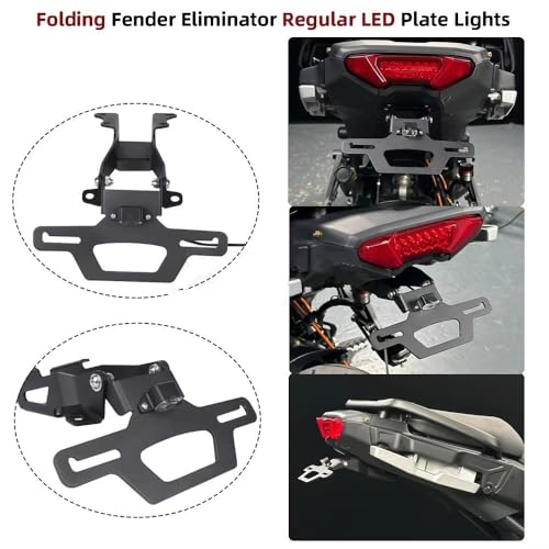 Support de Plaque d'Immatriculation Tracer 9 GT Plus LED - 5