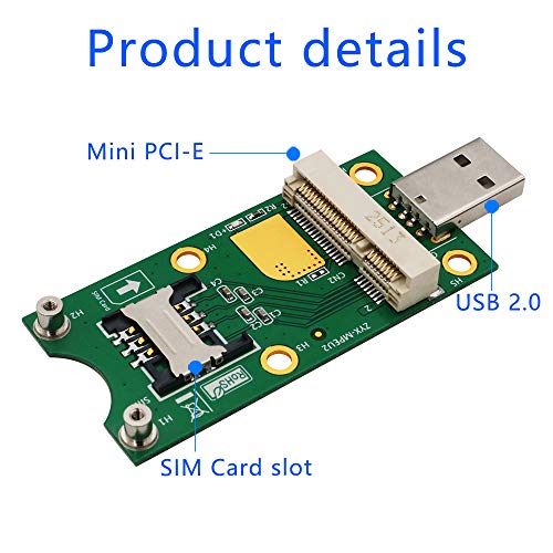Mini Pcie Usb Adapter Sim To Usb Adapter With Sim Card Slot For Wwan/Lte Module #TOP6