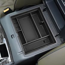 SHAOHAO for 2023 2024 Nissan Armada Center Console Organizer, Fit for 2021 2022 2023 2024 Nissan Armada S/SV/SL/Platinum Insert Armrest Storage Box Organizer Console Tray Armada 2023 2024 Accessories