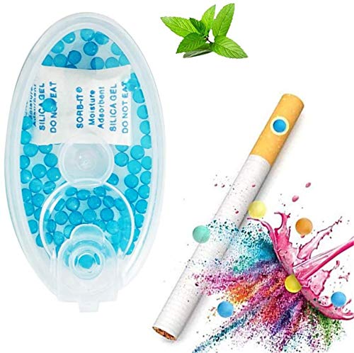 O'vinna Menthol AROMATISCHE KAPSELN,Explosion Perlen Kugel Kapsel Zigarette (100 Kapseln),Minze