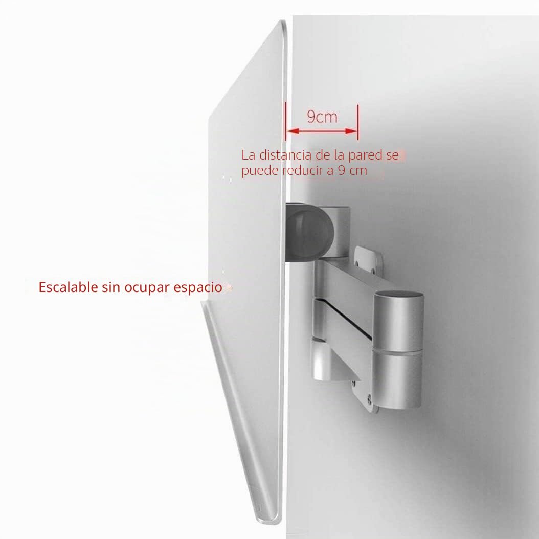 Bandeja Del Teclado Bandeja de teclado de montaje en pared Soporte de teclado Estante de teclado de ratón de pared ajustable Ahorro de espacio Soporte de teclado de pared industrial telescópico