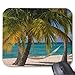 Produktbild Rectangle Mouse Pads 18X22cm Palm Trees and Hammock Along Seven-Mile Beach Mouse Pad
