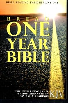 Paperback Bread One Year Bible - King James Version Book