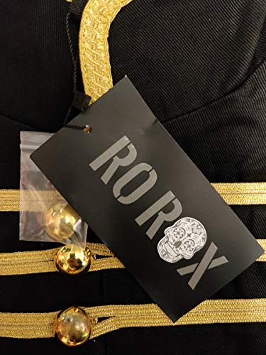 Ro Rox Gold Hussar Parade Steampunk Gothic Jacket4