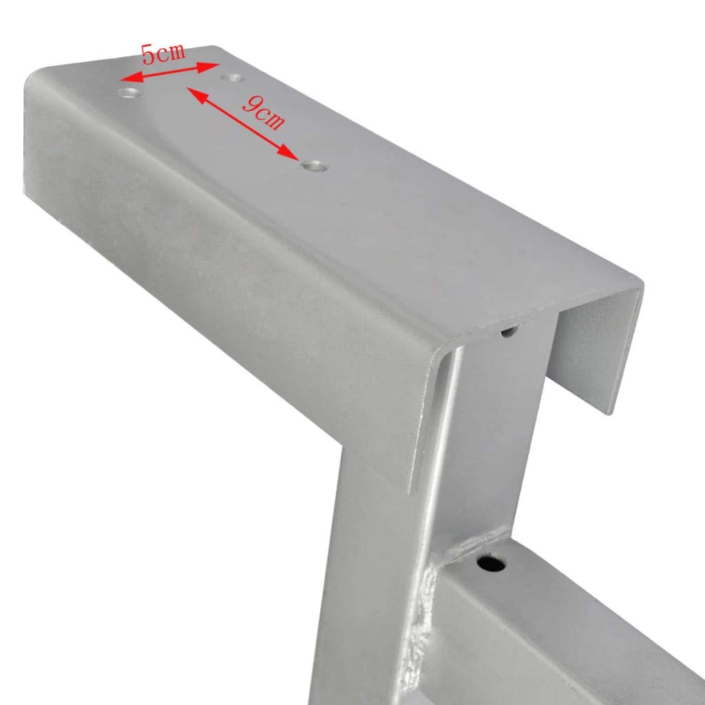 Ausla Support de remorque Vertical, Support de treuil en Acier résistant à la Corrosion pour Bateau pour équipement de Levage