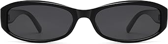 Retro Rectangle Sunglasses for Women Men Polarized Oval Sunnies AP3742
