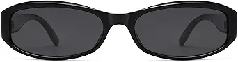 Retro Rectangle Sunglasses for Women Men Polarized Oval Sunnies AP3742