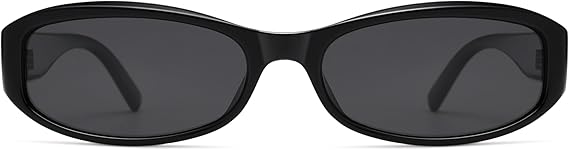 Retro Rectangle Sunglasses for Women Men Polarized Oval Sunnies AP3742