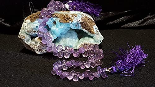 Améthyste du Brésil calibrée en dégradé : finis les tris fastidieux de perles pour vos bijoux