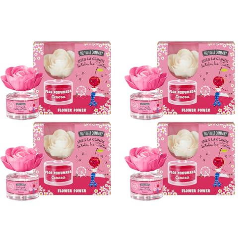The Fruit Company Flor Perfumada Cereza Pack 4 uds –...