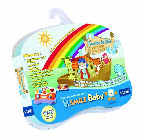 VTech - 99105 - Jouet 1er Age - Jeu V.Smile Baby - L'Arche De Noé