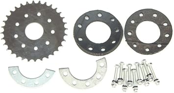 Common Bike Left Chain Drive Customized for Geared Bicycle Derailleur