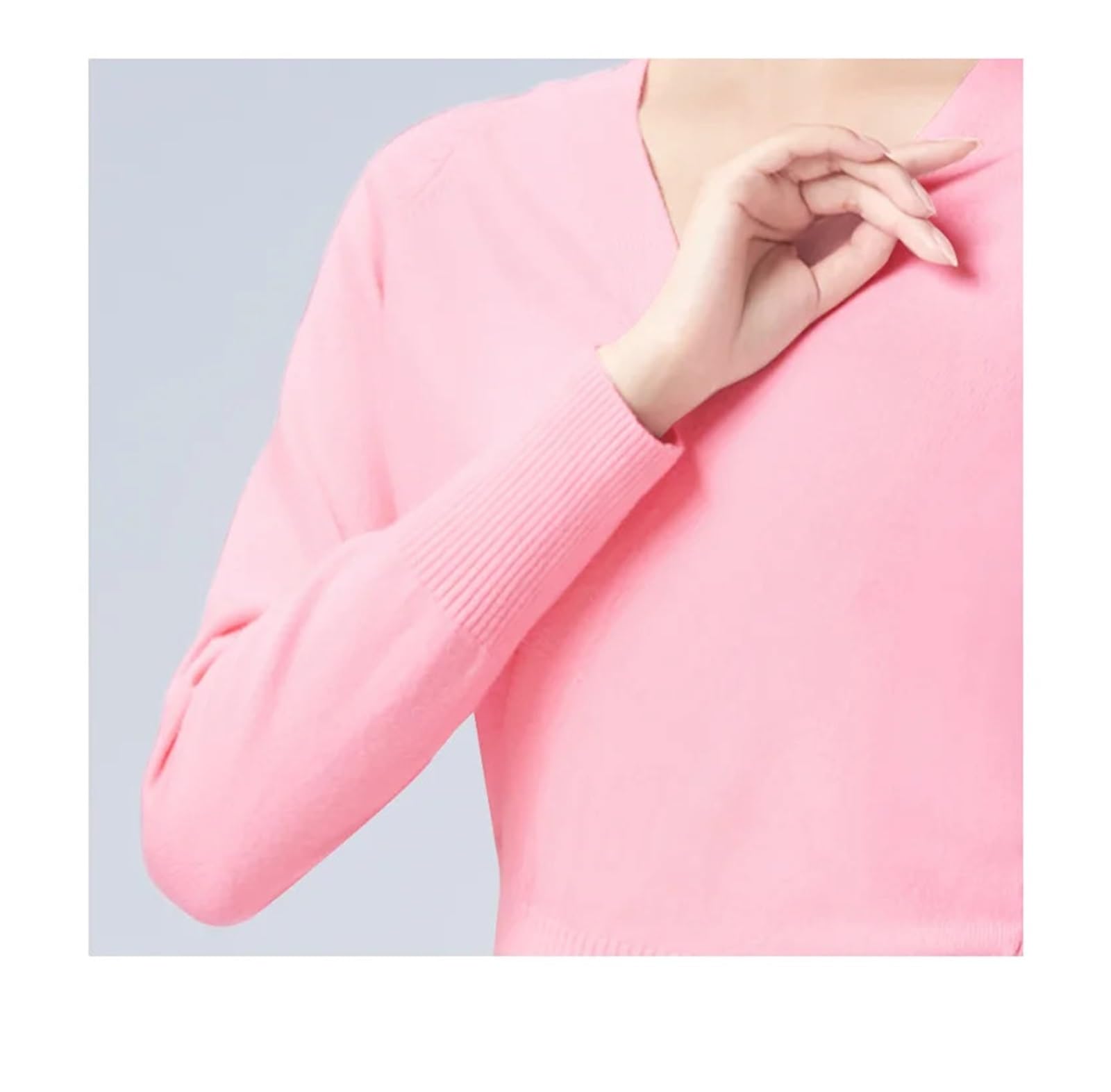 Frauen Ballett Pullover Dance Crop Tops Erwachsene Aufwärmen Ballett Top Teen Spitze-up Mantel Lange-Sleeve Strickjacke warme Jacke Thermo Pullover(Blue Tops and Pants,M(160-165cm))
