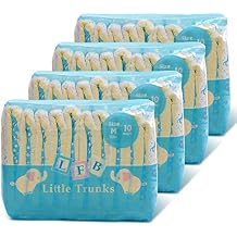 Littleforbig Adult Printed Diaper 40 Pieces 4 Packs - Little Trunks Medium 28"-38"