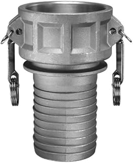 Aluminum Part C Female Coupler x Hose Shank (3