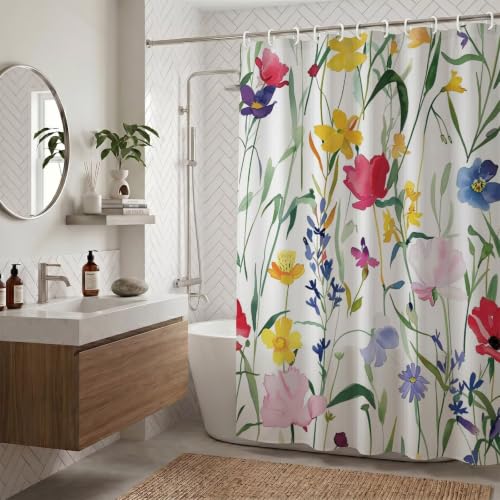 Rideau de douche 160x200cm rideau douche imperméable tissu polyester ZO-818 - 5