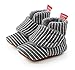 Kleinkind Baby Jungen Mädchen Baumwolle Booties Schuhe Gestreifte Weiche Sohle Neugeborene Erste Wanderschuhe Warme Fleece Stiefel 12-18M